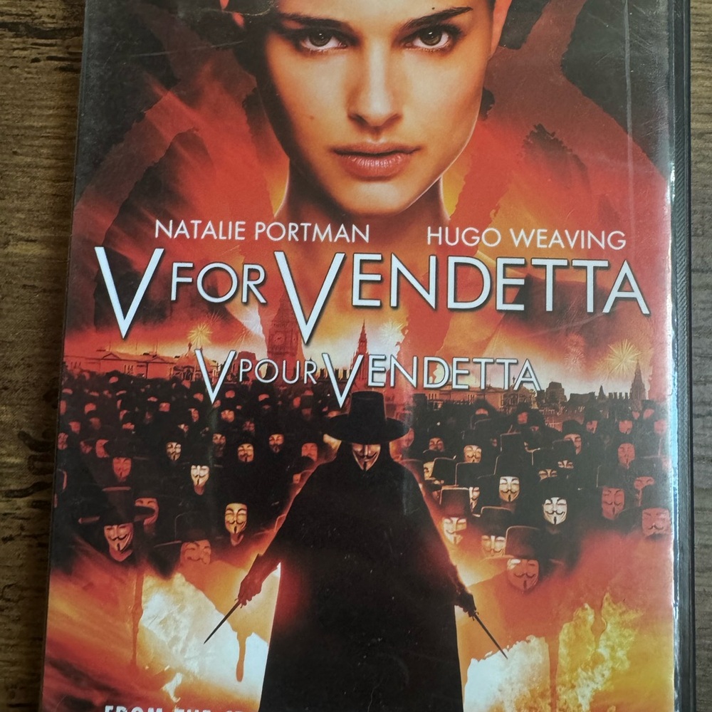 V for Vendetta DVD